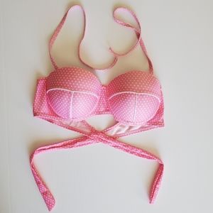 Retro Polka-dot Bikini Top